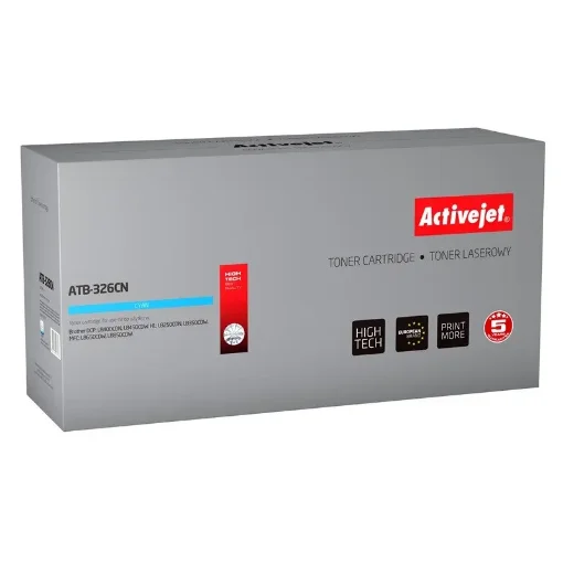 Picture of Activejet ATB-326CN Toner (Replacement for Brother TN-326C; Supreme; 3500 Pages; Cyan) - ATB-326CN
