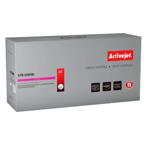 Picture of Activejet ATB-326MN Toner (Replacement for Brother TN-326M; Supreme; 3500 Pages; Magenta) - ATB-326MN