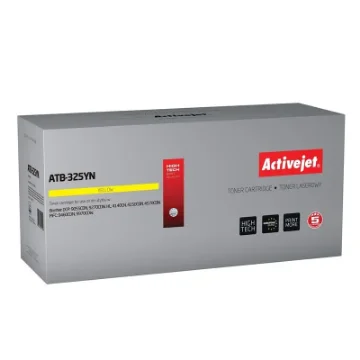Picture of Activejet ATB-325YN Toner (Replacement for Brother TN-325Y; Supreme; 3500 Pages; Yellow) - ATB-325YN