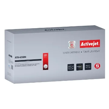 Picture of Activejet ATB-426BN Toner (Replacement for Brother TN-426BK; Supreme; 9000 Pages; Black) - ATB-426BN