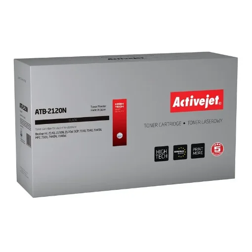 Picture of Activejet ATB-2120N Toner (Replacement for Brother Tn-2120; Supreme; 2500 Pages; Black) - ATB-2120N