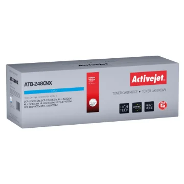 Picture of Activejet ATB-248CNX Toner for Brother Printers; Replacement Brother TN248XLC; Supreme; 2300 Pages; Blue) - ATB-248CNX