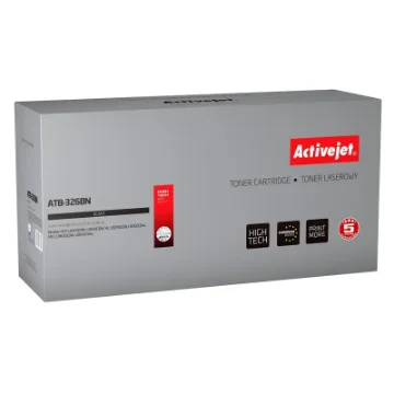 Picture of Activejet ATB-326BN Toner (Replacement for Brother TN-326BK; Supreme; 4000 Pages; Black) - ATB-326BN