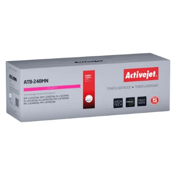 Picture of Activejet ATB-248MN Toner for Brother Printers; Replacement Brother TN248M; Supreme; 1000 Pages; Purple) - ATB-248MN