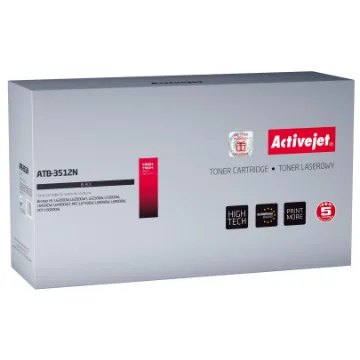 Picture of Activejet ATB-3512N Toner (Replacement for Brother Tn-3512; Supreme; 12000 Pages; Black) - ATB-3512N