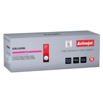 Picture of Activejet ATB-243MN Toner (Replacement for Brother TN-243M; Supreme; 1000 Pages; Magenta) - ATB-243MN