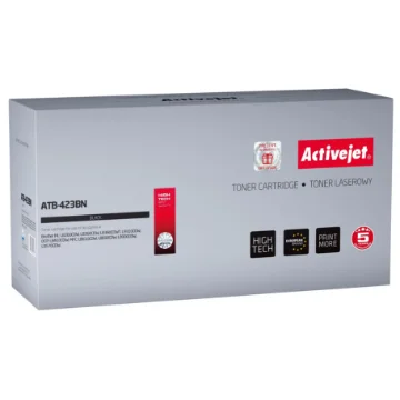 Picture of Activejet ATB-423BN Toner (Replacement for Brother TN-423BK; Supreme; 6500 Pages; Black) - ATB-423BN