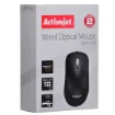Picture of Activejet Amy-146 Wired Computer Mouse (Optical; 1000 Dpi; Black) - Amy-146
