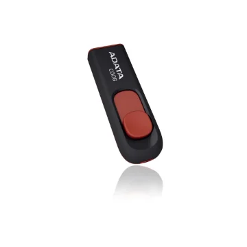 Picture of Adata 32GB C008 Usb Flash Drive Usb Type-A 2.0 Black, Red - AC008-32G-RKD
