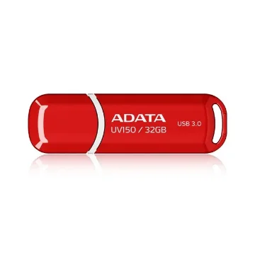 Picture of Adata 32GB Dashdrive UV150 Usb Flash Drive Usb Type-A 3.2 Gen 1 (3.1 Gen 1) Red - AUV150-32G-RRD