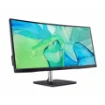 Picture of Acer CB343CUR Computer Monitor 86.4 Cm (34") 3440 X 1440 Pixels Ultrawide Quad Hd Led Black, Silver - UM.CB3EE.001