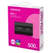 Picture of Adata SD810 500 Gb Usb Type-C Usb 3.2 Gen 2x2 Black - SD810-500G-CBK