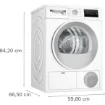 Picture of Bosch WTH85077PL Series 4 Heat Pump Washer Dryer 8kg White - WTH86277PL