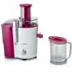 Picture of Bosch Mes25c0 Juice Maker Centrifugal Juicer 700 W Cherry (Fruit), Transparent, White - Mes 25C0