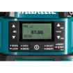 Picture of Makita DMR056 Radio Portable Analog & Digital Black  Blue - DMR056