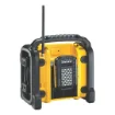 Picture of Dewalt DCR020-QW Radio Portable Digital Black  Yellow - DCR020-QW