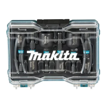Picture of Makita Socket Set 1/4  50mm 6pcs. Impact Black - E-15768