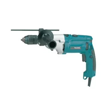 Picture of Makita HP2071J Drill Keyless 2900 Rpm Black Blue Silver 2.5 Kg - HP2071J