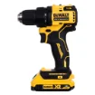 Picture of Dewalt Dcd708d2t-Qw Power Screwdriver/Impact Driver Black Yellow 1650 Rpm - Dcd708d2t-Qw