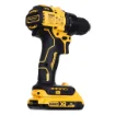 Picture of Dewalt Dcd708d2t-Qw Power Screwdriver/Impact Driver Black Yellow 1650 Rpm - Dcd708d2t-Qw