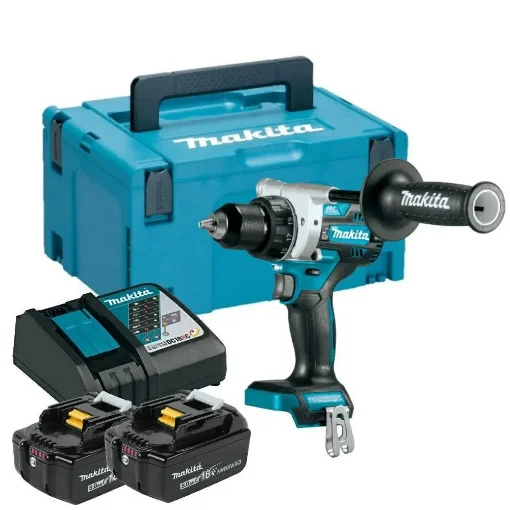 Picture of Makita DDF486RTJ Drill 2100 Rpm 2.6 Kg Black  Blue - DDF486RTJ
