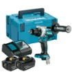 Picture of Makita DDF486RTJ Drill 2100 Rpm 2.6 Kg Black  Blue - DDF486RTJ