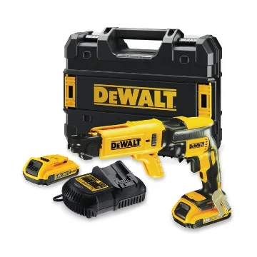 Picture of Dewalt Dcf620p2k Power Screwdriver/Impact Driver Black Yellow 4400 Rpm - Dcf620p2k-Qw
