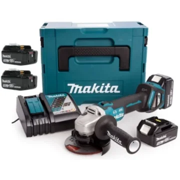 Picture of Angle Grinder 18V 3x5.0Ah Battery Dga513rt3j Makita - Dga513rt3j