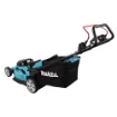 Picture of Makita DLM480Z Lawn Mower Push Lawn Mower Battery Black  Turquoise - DLM480Z