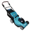 Picture of Makita DLM480Z Lawn Mower Push Lawn Mower Battery Black  Turquoise - DLM480Z