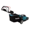Picture of Makita DLM481Z Lawn Mower Push Lawn Mower Battery Black  Blue  Metallic - DLM481Z