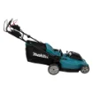 Picture of Makita DLM481Z Lawn Mower Push Lawn Mower Battery Black  Blue  Metallic - DLM481Z