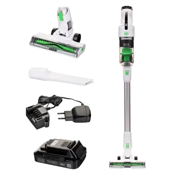Picture of Black & Decker Revsv18d1 Stick Vacuum/Electric Broom 2-In-1 Stick Vacuum Battery Dry Bagless 0.5 L 36 W Green  White 2 Ah - Revsv18d1-Qw