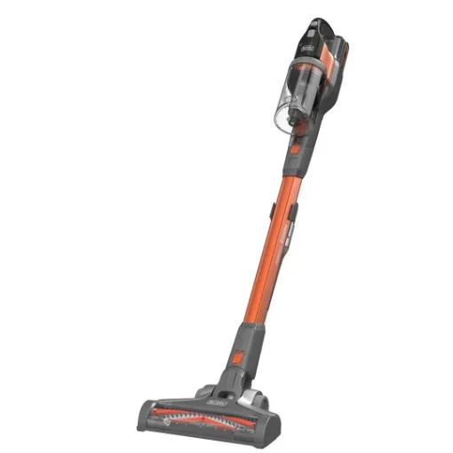Picture of Black & Decker BHFEV182C-QW Stick Vacuum/Electric Broom 2-In-1 Stick Vacuum Battery Dry Bagless Orange  Titanium 2 Ah - BHFEV182C-QW
