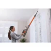 Picture of Black & Decker BHFEV182C-QW Stick Vacuum/Electric Broom 2-In-1 Stick Vacuum Battery Dry Bagless Orange  Titanium 2 Ah - BHFEV182C-QW