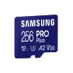 Picture of Samsung Pro Plus MB-MD256SA/EU Memory Card 256 Gb Microsd Uhs-I Class 3 - MB-MD256SA/EU
