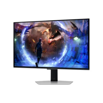 Picture of Samsung G60SD Computer Monitor 68.6 Cm (27") 2560 X 1440 Pixels Quad Hd Oled Silver - Ls27dg600suxen