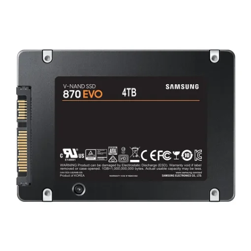 Picture of Samsung 870 Evo 4 Tb 2.5" Serial Ata Iii V-Nand - Mz-77E4t0b/Eu