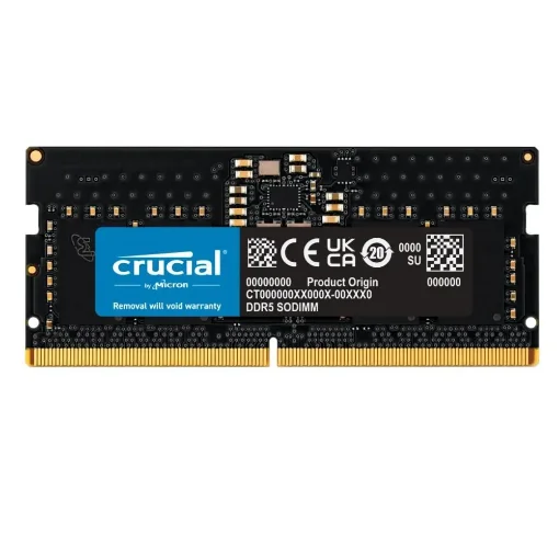 Picture of Crucial Ct8g48c40s5 Memory Module 8 Gb 1 X 8 Gb DDR5 - Ct8g48c40s5