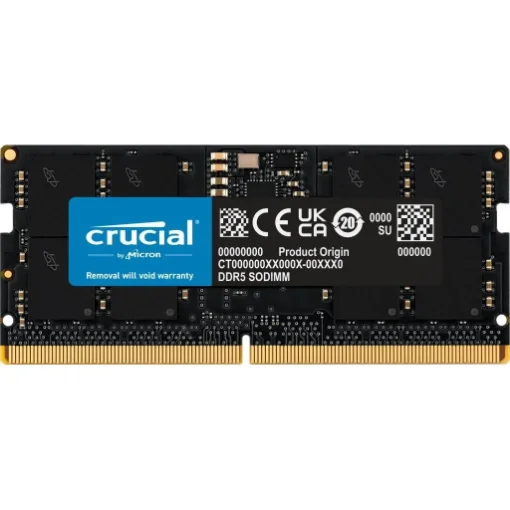 Picture of Crucial Ct16g56c46s5 Memory Module 16 Gb 1 X 16 Gb DDR5 Ecc - Ct16g56c46s5