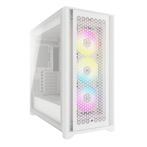 Picture of Corsair Icue 5000D Rgb Airflow Midi Tower White - Cc-9011243-Ww