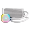 Picture of Corsair H100I Processor Hybrid Cooler 12 Cm White - Cw-9061005-Ww