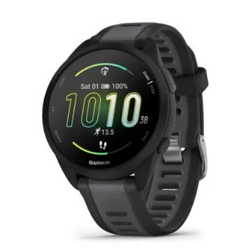 Picture of Garmin Forerunner 165 3.05 Cm (1.2") Amoled Digital 390 X 390 Pixels Touchscreen Black Gps (Satellite) - 010-02863-20