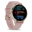 Picture of Garmin Venu 3S 3.05 Cm (1.2") Amoled 41 Mm Digital 390 X 390 Pixels Touchscreen Gold, Rose Wi-Fi Gps (Satellite) - 010-02785-03