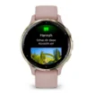 Picture of Garmin Venu 3S 3.05 Cm (1.2") Amoled 41 Mm Digital 390 X 390 Pixels Touchscreen Gold, Rose Wi-Fi Gps (Satellite) - 010-02785-03