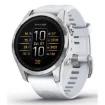 Picture of Garmin Epix Pro (Gen 2) 3.05 Cm (1.2") Amoled 42 Mm Digital 390 X 390 Pixels Touchscreen Silver Wi-Fi Gps (Satellite) - 010-02802-01