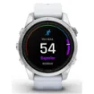 Picture of Garmin Epix Pro (Gen 2) 3.05 Cm (1.2") Amoled 42 Mm Digital 390 X 390 Pixels Touchscreen Silver Wi-Fi Gps (Satellite) - 010-02802-01