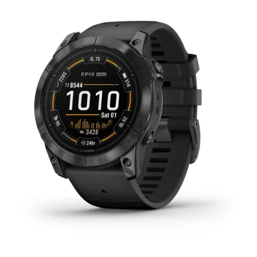 Picture of Garmin Epix Pro (Gen 2) 3.56 Cm (1.4") Amoled 51 Mm Digital 454 X 454 Pixels Touchscreen Grey Wi-Fi Gps (Satellite) - 010-02804-21