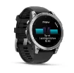 Picture of Garmin Fenix E 3.3 Cm (1.3") Amoled 47 Mm Digital 454 X 454 Pixels Touchscreen Stainless Steel Wi-Fi Gps (Satellite) - 010-03025-00