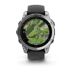 Picture of Garmin Fenix E 3.3 Cm (1.3") Amoled 47 Mm Digital 454 X 454 Pixels Touchscreen Stainless Steel Wi-Fi Gps (Satellite) - 010-03025-00